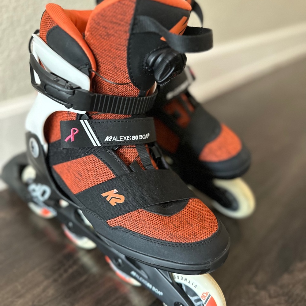 K2 - Women’s Alexis 80 BOA Inline Skates: Rollerblades like new!